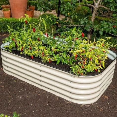 corrugated metal planter box instructions|corrugated metal garden beds.